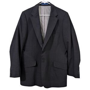 Rohan Envoy Jacket Men's 42 Reg Wool Blend Tailored Technology Blazer - Navy